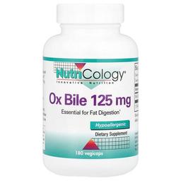 Nutricology Ox Bile 125 Mg 180 Vegicaps