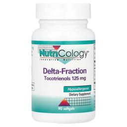 Nutricology Delta Fraction Tocotrienols 125 Mg 90 Softgels