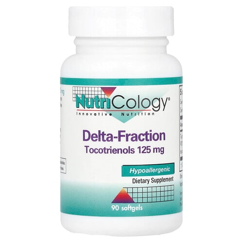Nutricology Delta Fraction Tocotrienols 125 Mg 90 Softgels product image