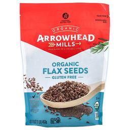 Arrowhead Mills Organic Flax Seeds Gluten Free 1 Lb 453 G