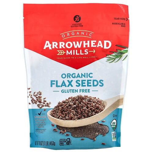 에로우헤드 밀스 Arrowhead Mills, 유기농 아마씨, 453g(16oz) product image
