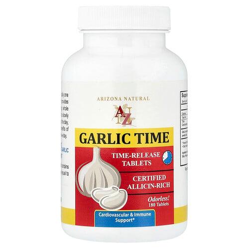 Arizona Natural Garlic Time 600 Mg 180 Tablets product image