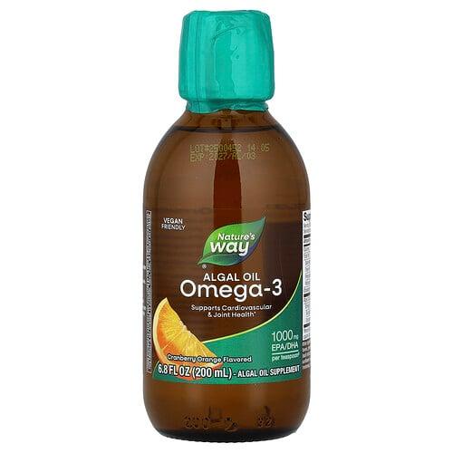 Nature S Way Algal Oil Omega 3 Cranberry Orange 6 8 Fl Oz 200 Ml product image