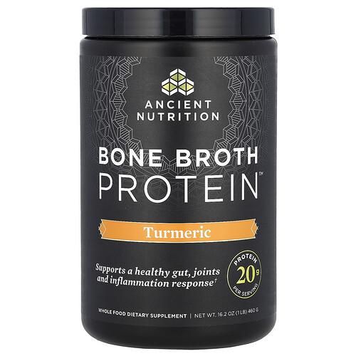 Ancient Nutrition Bone Broth Protein Turmeric 1 Lb 460 G product image