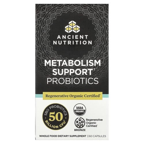 Ancient Nutrition Metabolism Support Probiotics 60 Capsules product image