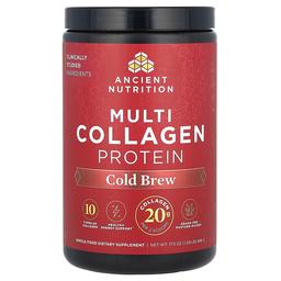 Ancient Nutrition Multi Collagen Protein Cold Brew 1 09 Lbs 496 G