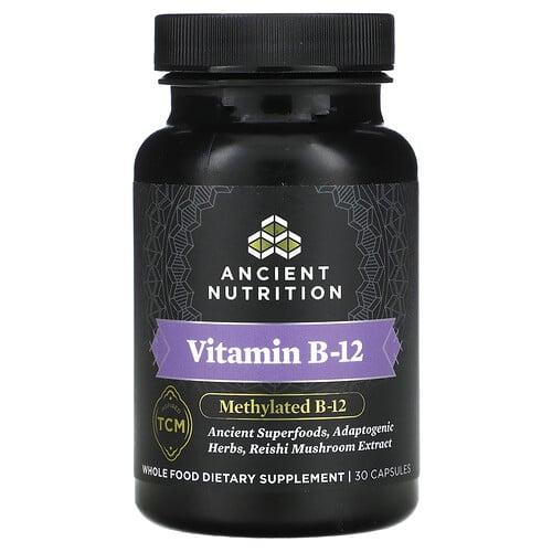 Ancient Nutrition Vitamin B 12 30 Capsules product image
