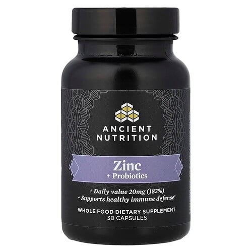 Ancient Nutrition Zinc Probiotics 30 Capsules product image