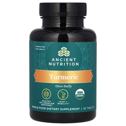 Ancient Nutrition Turmeric Once Daily 30 Tablets product image