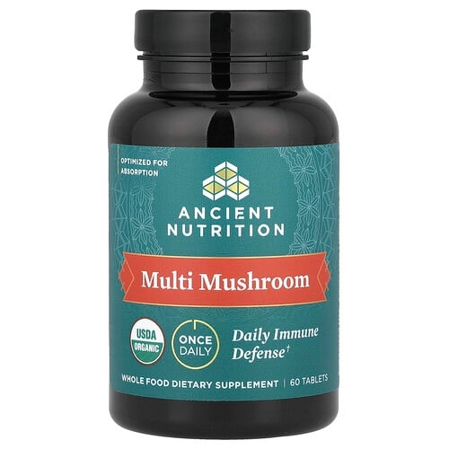 Ancient Nutrition Multi Mushroom Daily Immune Defense 60 Tablets product image