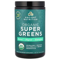 Ancient Nutrition Organic Super Greens 7 05 Oz 200 G
