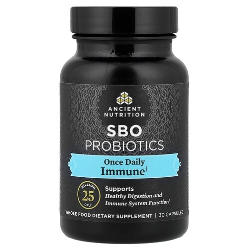 Ancient Nutrition Sbo Probiotics Once Daily Immune 25 Billion Cfu 30 Capsules product image