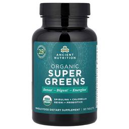 Ancient Nutrition Organic Super Greens 90 Tablets