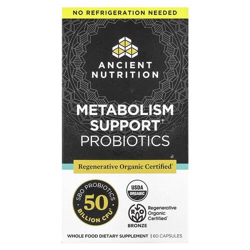Ancient Nutrition Metabolism Support Probiotics 60 Capsules product image