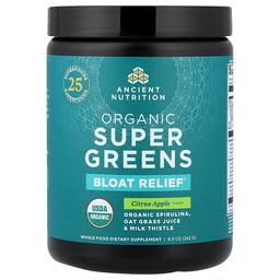 Ancient Nutrition Organic Super Greens Bloat Relief Citrus Apple 8 5 Oz 242 G