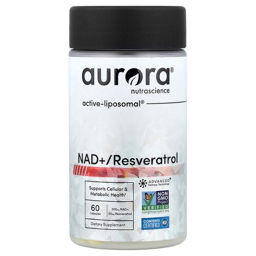 Aurora Nutrascience Nad Resveratrol 60 Capsules product image