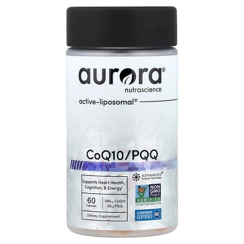 Aurora Nutrascience Coq10 Pqq 60 Capsules product image