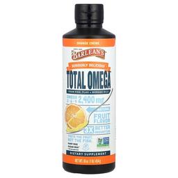 Barlean S Total Omega Omega 3 6 9 Orange Creme 2 400 Mg 16 Oz 454 G