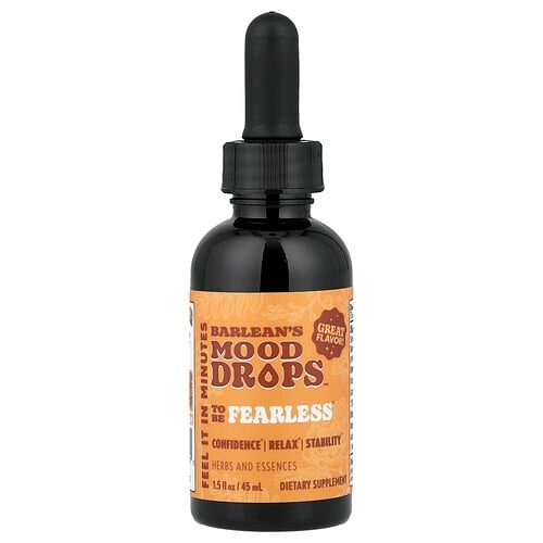 Barlean S Mood Drops To Be Fearless 1 5 Fl Oz 45 Ml product image