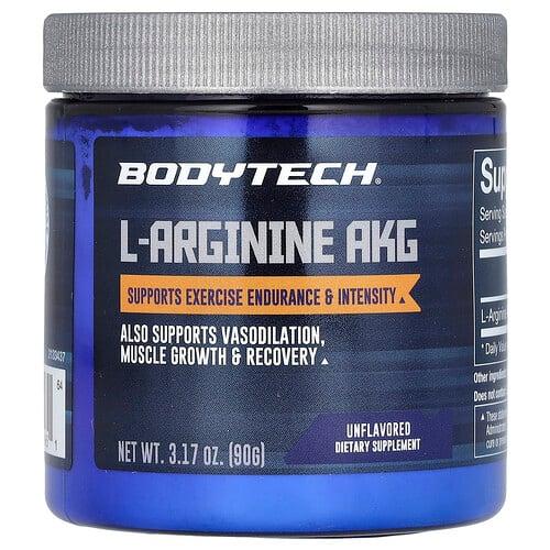Bodytech L Arginine Akg Unflavored 3 17 Oz 90 G product image