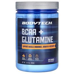 Bodytech Bcaa Glutamine Unflavored 14 4 Oz 409 G