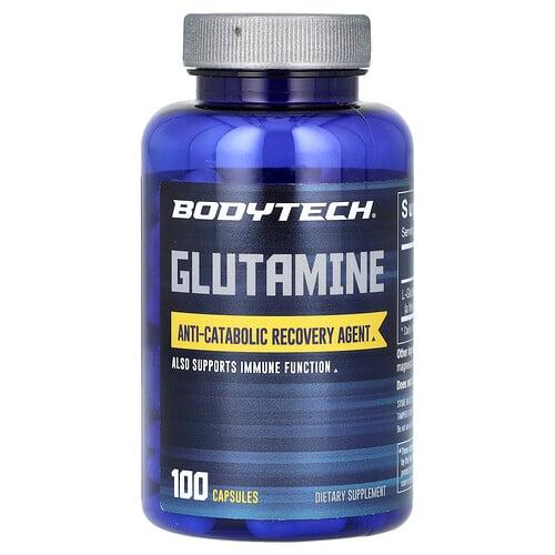 Bodytech Glutamine 500 Mg 100 Capsules product image