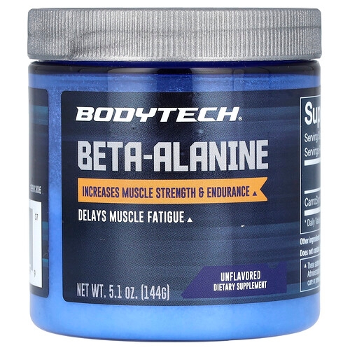 Bodytech Beta Alanine Unflavored 5 1 Oz 144 G product image
