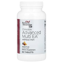 Bariatric Advantage Chewable Advanced Multi Ea Without Iron Mixed Fruit 60 Tablets
