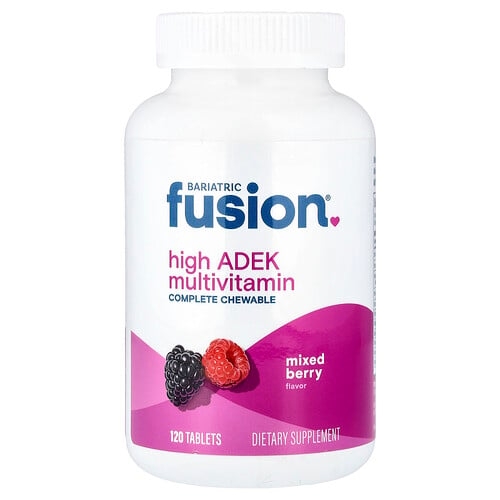 Bariatric Fusion High Adek Multivitamin Mixed Berry 120 Tablets product image