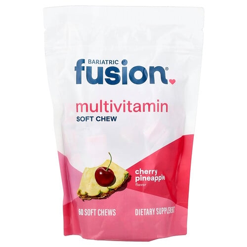 Bariatric Fusion Multivitamin Soft Chew Cherry Pineapple 60 Soft Chews product image