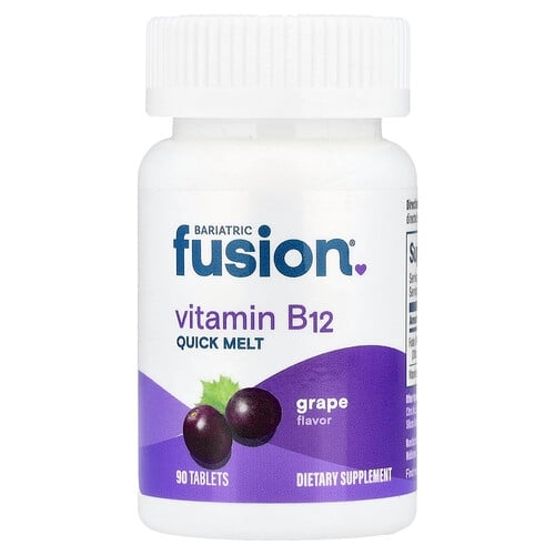 Bariatric Fusion Vitamin B12 Quick Melt Grape 90 Tablets product image