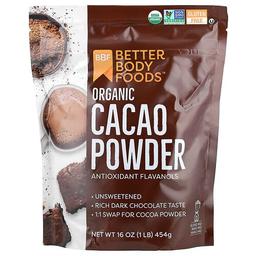 Betterbody Foods Organic Cacao Powder 16 Oz 454 G