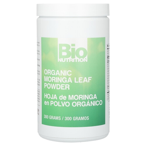 Bio Nutrition Organic Moringa Leaf Powder 300 G product image