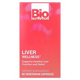 Bio Nutrition Liver Wellness 60 Vegetarian Capsules