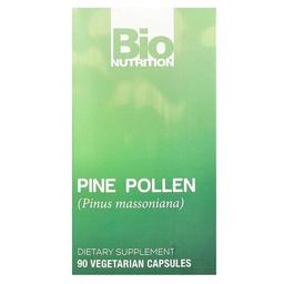 Bio Nutrition Pine Pollen 90 Vegetarian Capsules 500 Mg Per Capsule