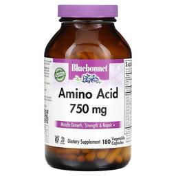 Bluebonnet Nutrition Amino Acid 750 Mg 180 Vegetable Capsules