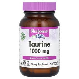 Bluebonnet Nutrition Taurine 1 000 Mg 50 Vegetable Capsules