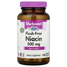 Bluebonnet Nutrition Flush Free Niacin 120 Vegetable Capsules