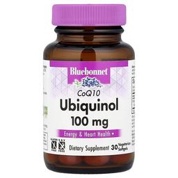 Bluebonnet Nutrition Coq10 Ubiquinol 100 Mg 30 Vegetarian Softgels