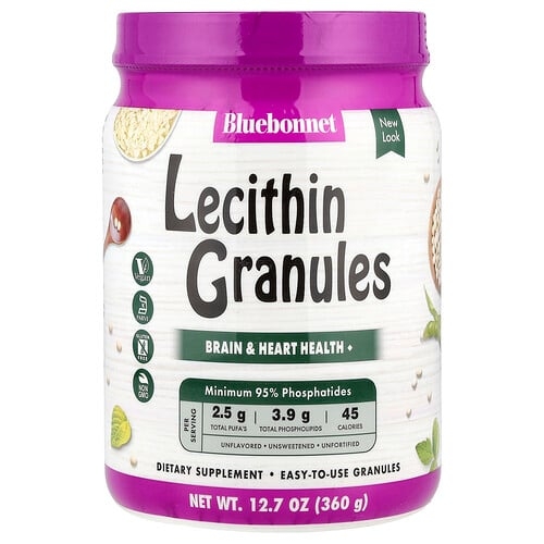 Bluebonnet Nutrition Lecithin Granules Unflavored 12 7 Oz 360 G product image