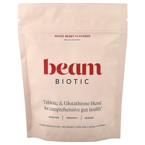 Beam Biotic Mixed Berry 15 Stick Packs 0 09 Oz 2 6 G Each product image