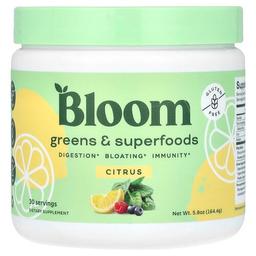 Bloom Greens Superfoods Citrus 5 8 Oz 164 4 G