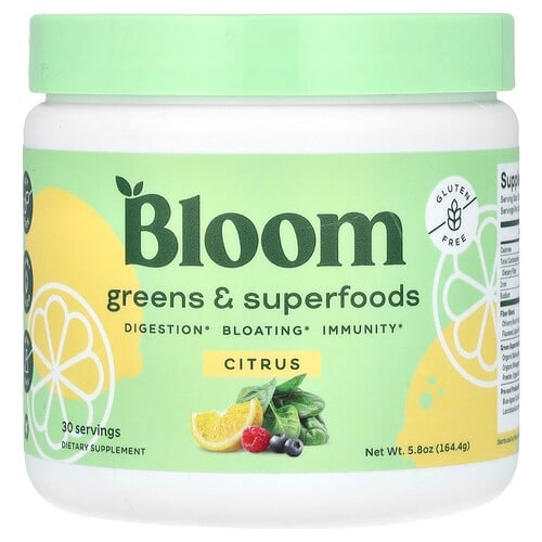 Bloom Greens Superfoods Citrus 5 8 Oz 164 4 G product image