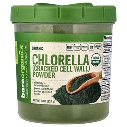 Bareorganics Organic Chlorella Powder 8 Oz 227 G