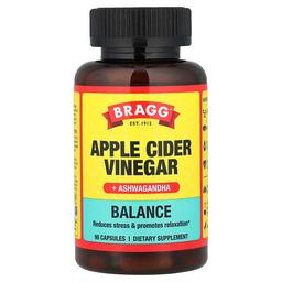 Bragg Apple Cider Vinegar Ashwagandha 90 Capsules