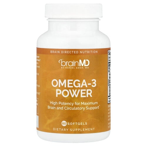 Brainmd Omega 3 Power 60 Softgels 800 Mg Per Softgel product image