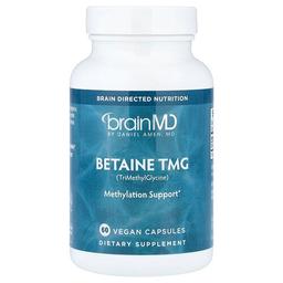 Brainmd Betaine Tmg 60 Vegan Capsules 500 Mg Per Capsule