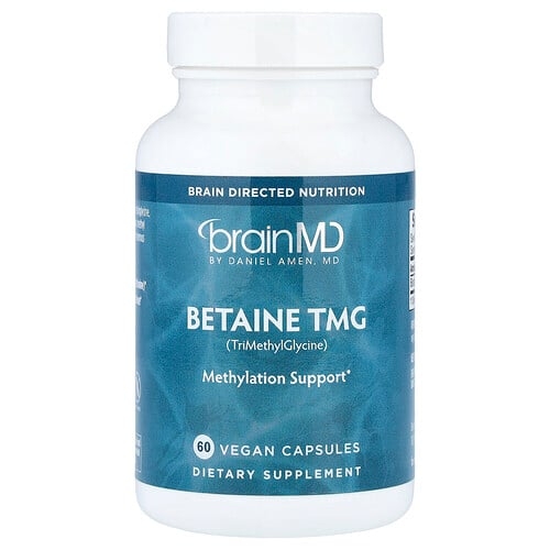 Brainmd Betaine Tmg 60 Vegan Capsules 500 Mg Per Capsule product image