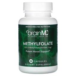 Brainmd Methylfolate 30 Vegan Capsules 5 000 Mcg Per Capsule