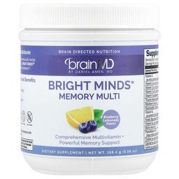 Brainmd Bright Minds Memory Multi Blueberry Lemonade 5 59 Oz 158 4 G